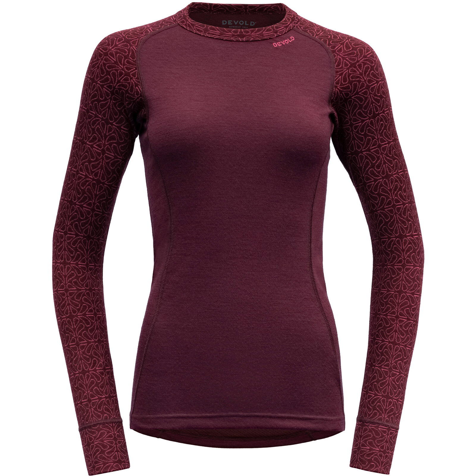 T-shirt femme Devold Duo Active Merino 205 raglan bi-couche manches longues 4/6