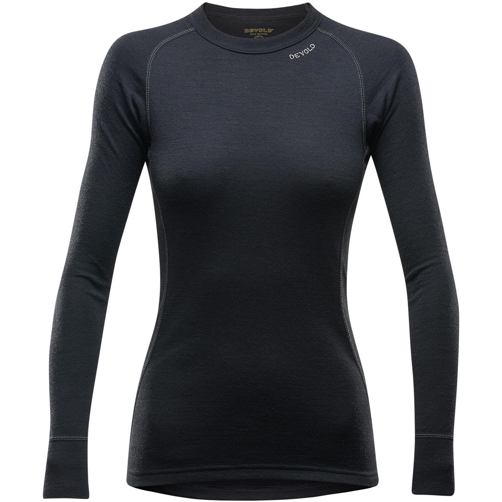 T-shirt femme Devold Duo Active Merino 205 raglan bi-couche manches longues 5/6