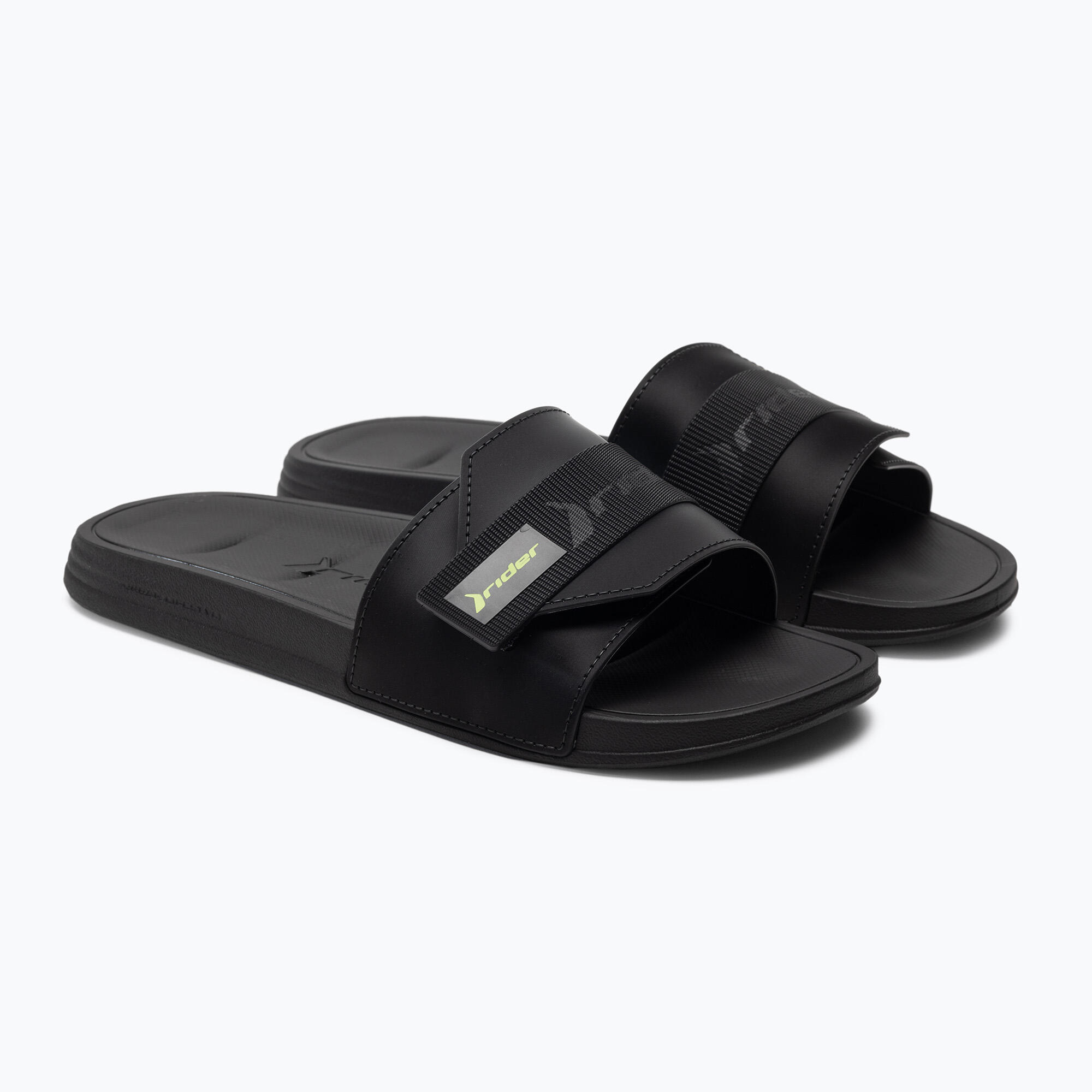 Rider Drip Slides Sandales Pour Homme Noir En Cruz Slide