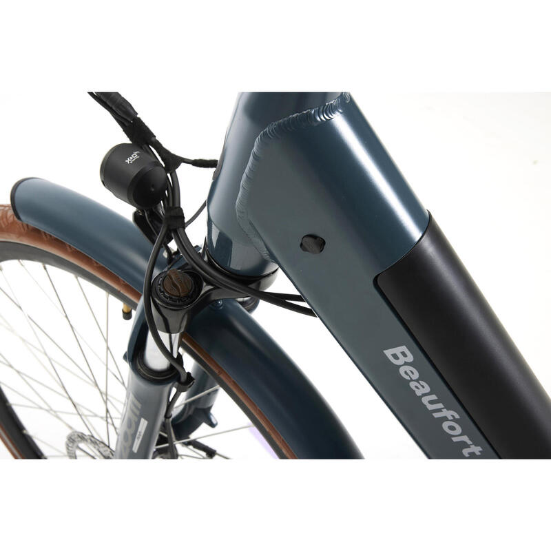 Herren-Elektrofahrrad, Babett, 51 cm, 13 Ah, Rackley grau