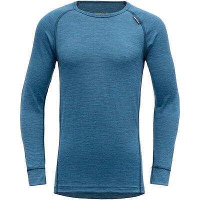 Funktionsshirt Breeze Merino Shirt Junior blue melange