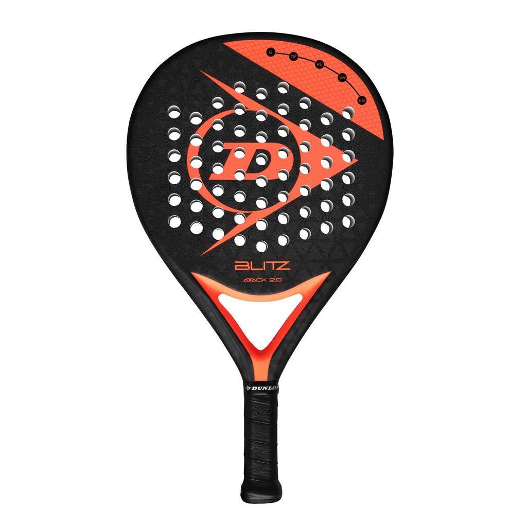 Padel rackets Men Dunlop Blitz Attack 2.0 Black