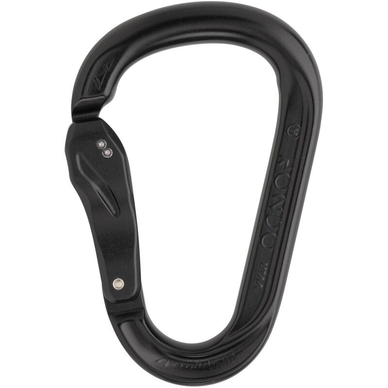 Karabiner HMS Rondo ID Slide-Autolock Hardcoated black