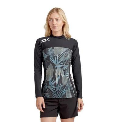 Dakine hd snug fit rashguard zwemshirt voor dames