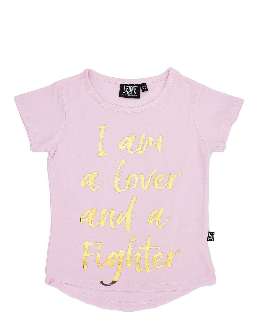 T-shirt de manga curta chic boxing menina