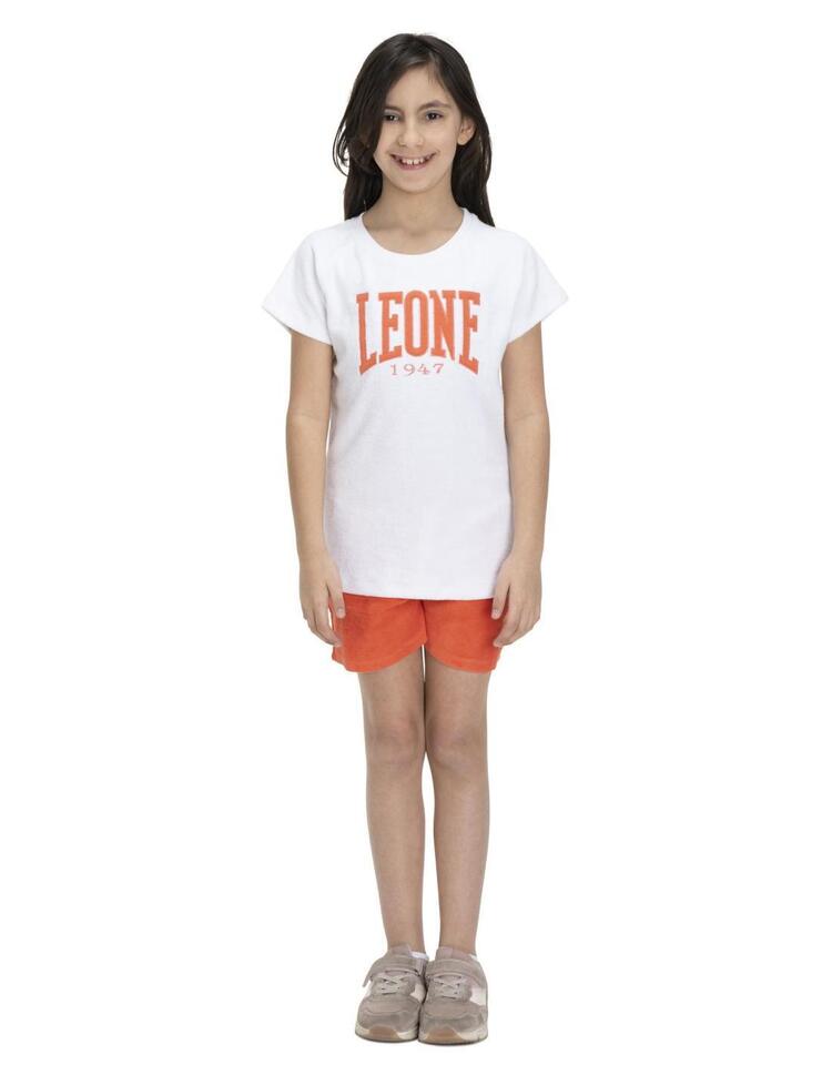 Kolorowy t-shirt dziewczęcy z froty
