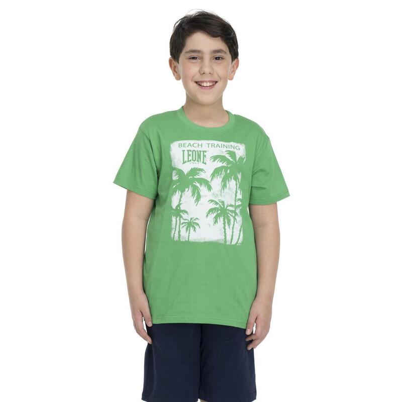 T-shirt met korte mouwen voor jongen Beach