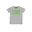 Kinder T-shirt met korte mouwen en groot Basic-logo