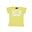 T-shirt manches courtes fille fluo