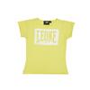 Neon meisjes T-shirt met korte mouwen