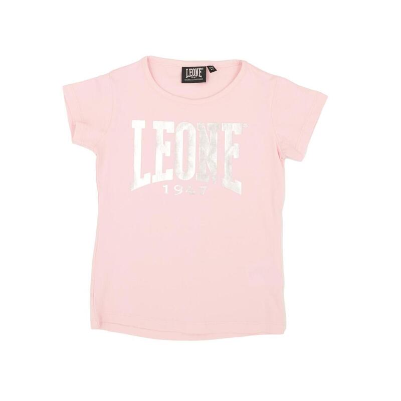 T-shirt met korte mouwen voor meisje Leone Basic