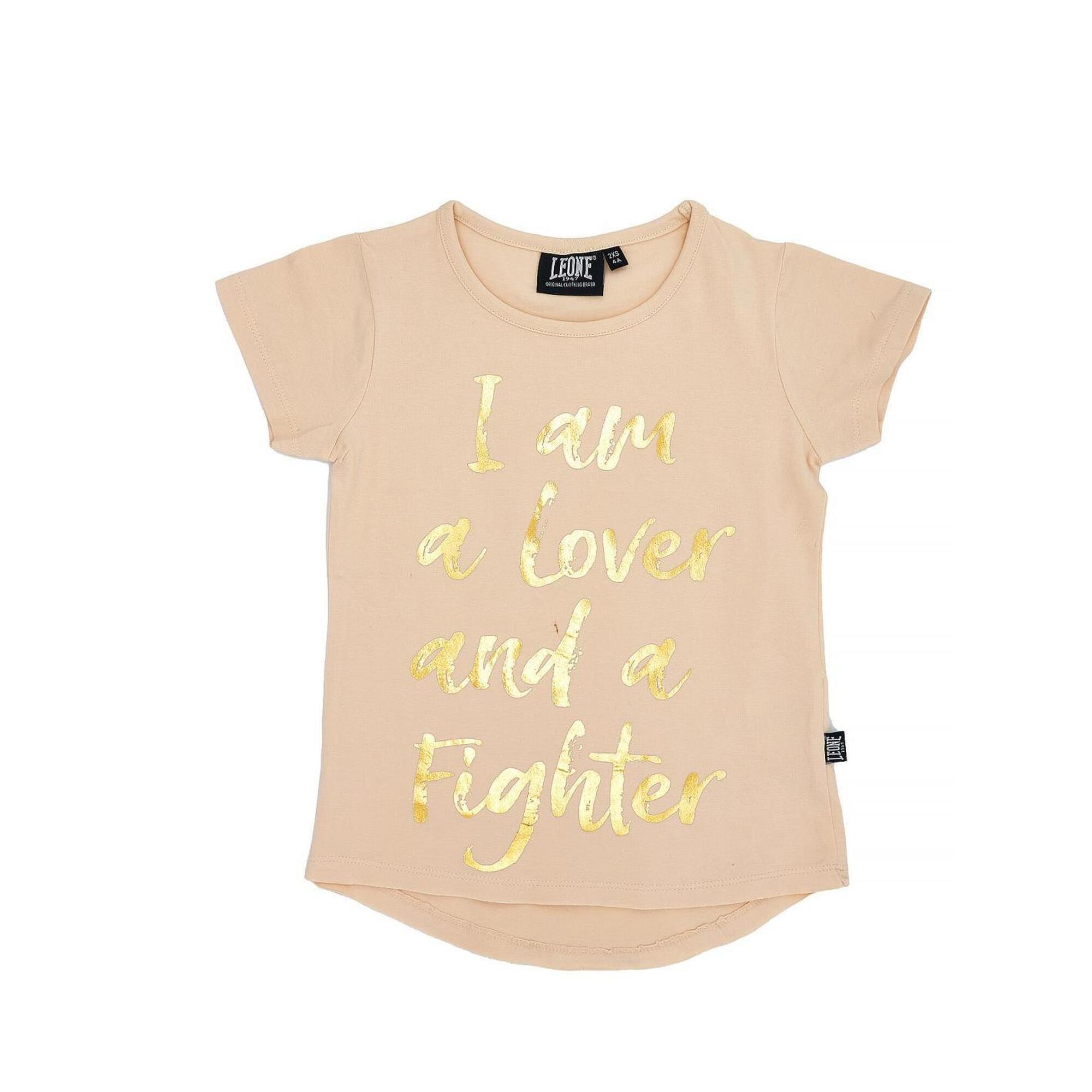 Leone 1947 Apparel - T-shirt À Manches Courtes Pour Filles Chic Boxing - T-shirt Manches Courtes - Beige -  3 À 4 Ans - Decathlon