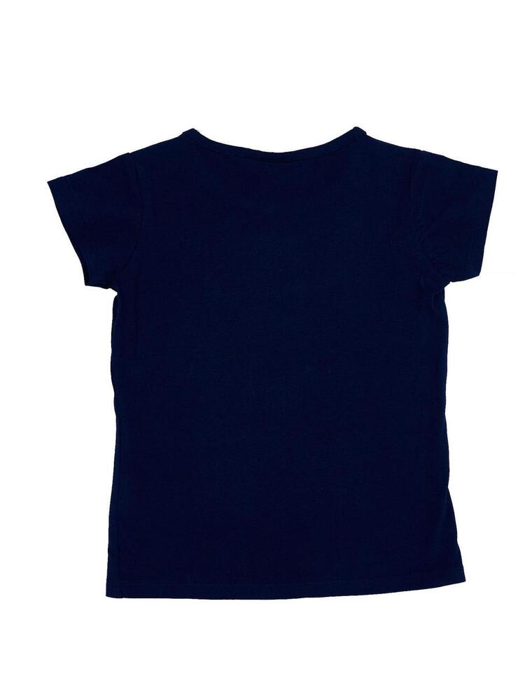 Dziewczęcy T-shirt z krótkim rękawem i małym logo Foil