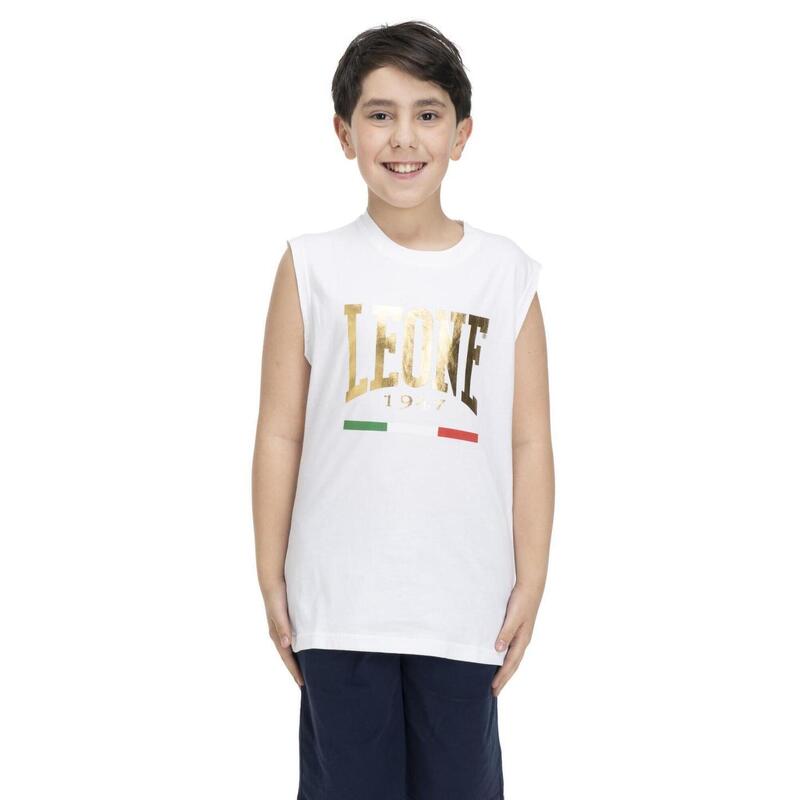 Camiseta sin mangas para niño Leone Gold