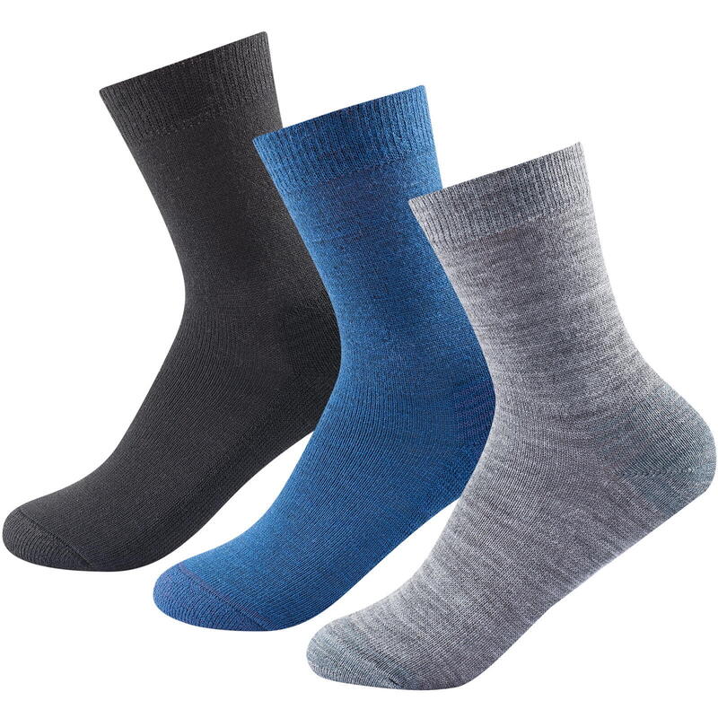 Socken Daily Medium Sock Kid black-grey-blue