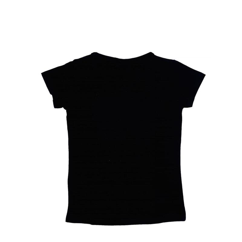 T-shirt à manches courtes et gros logo Foil pour filles