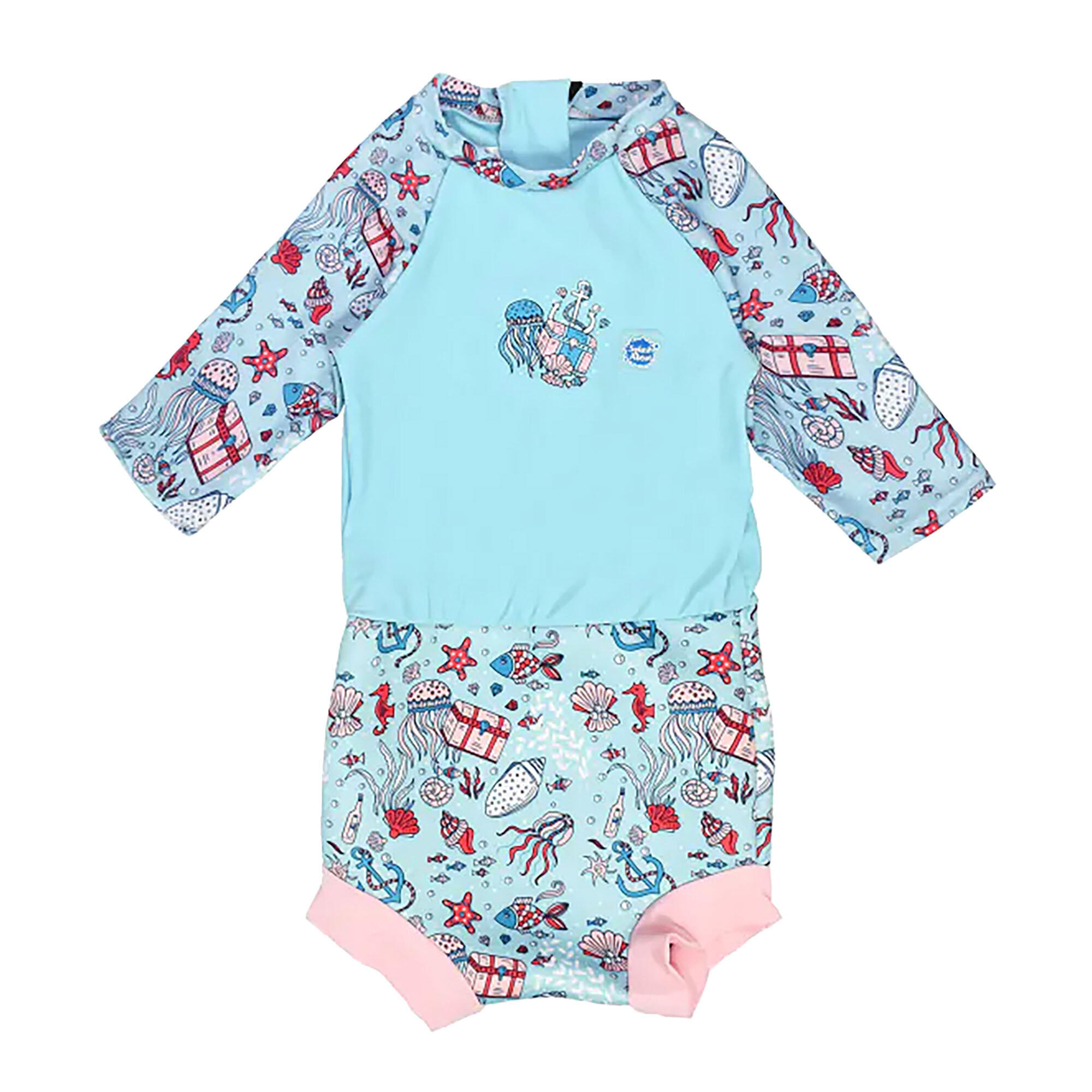 Splash About Happy Nappy Sunsuit Hidden Treasure 1/4