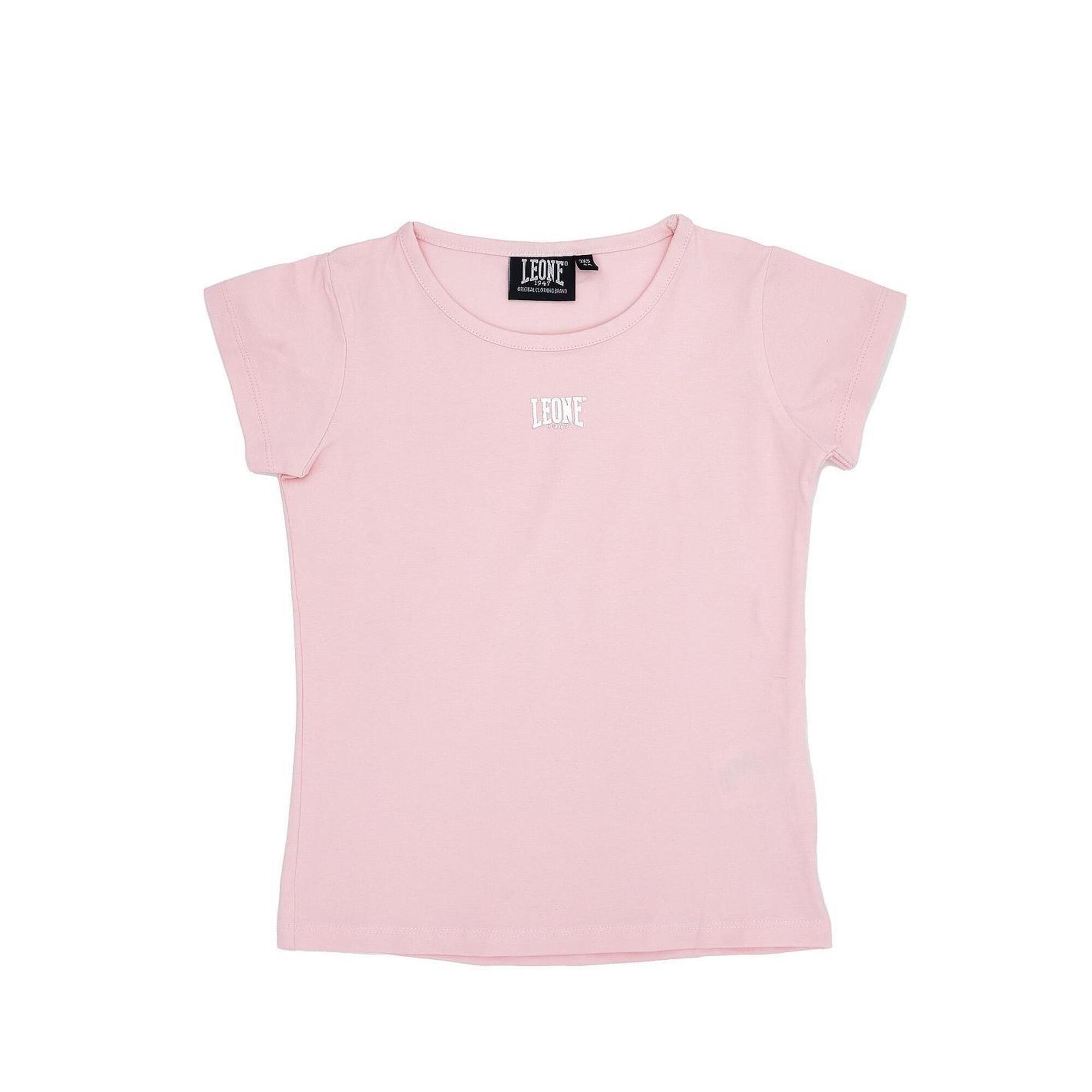Dziewczęcy T-shirt z krótkim rękawem i małym logo Foil