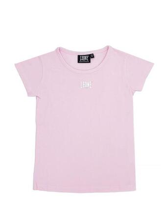 Kurzärmliges Folien-Logo-T-Shirt für kleine Mädchen