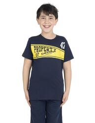 T-shirt garçon manches courtes Leone Welcome