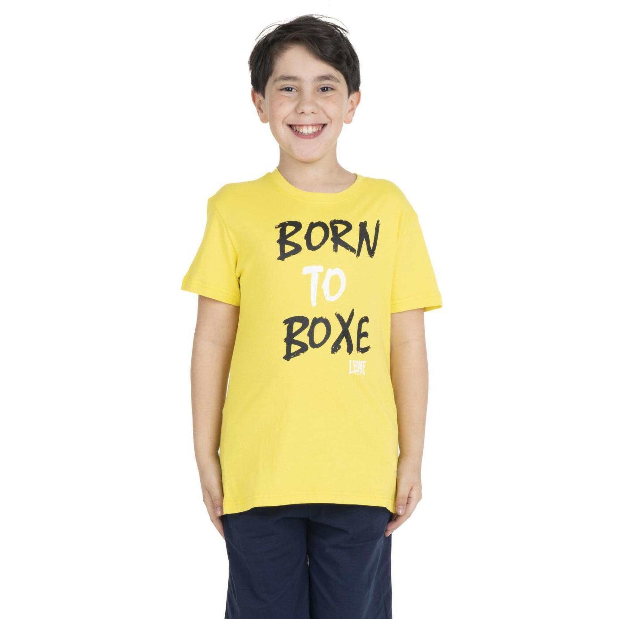 Leone 1947 Apparel - T-shirt Garçon Manches Courtes Leone Sporty 1947 - T-shirt Manches Courtes - Jaune -  8 À 10 Ans - Decathlon