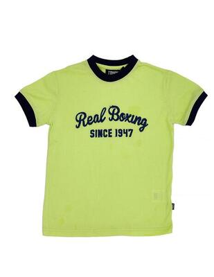 Real boxing t-shirt met korte mouwen voor kinderen