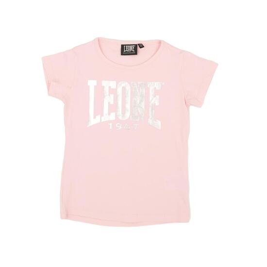 Podstawowy t-shirt dla dziewczynek z dużym logo