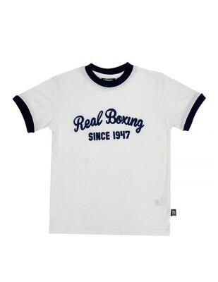 Real boxing t-shirt met korte mouwen voor kinderen