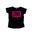 T-shirt manches courtes fille fluo