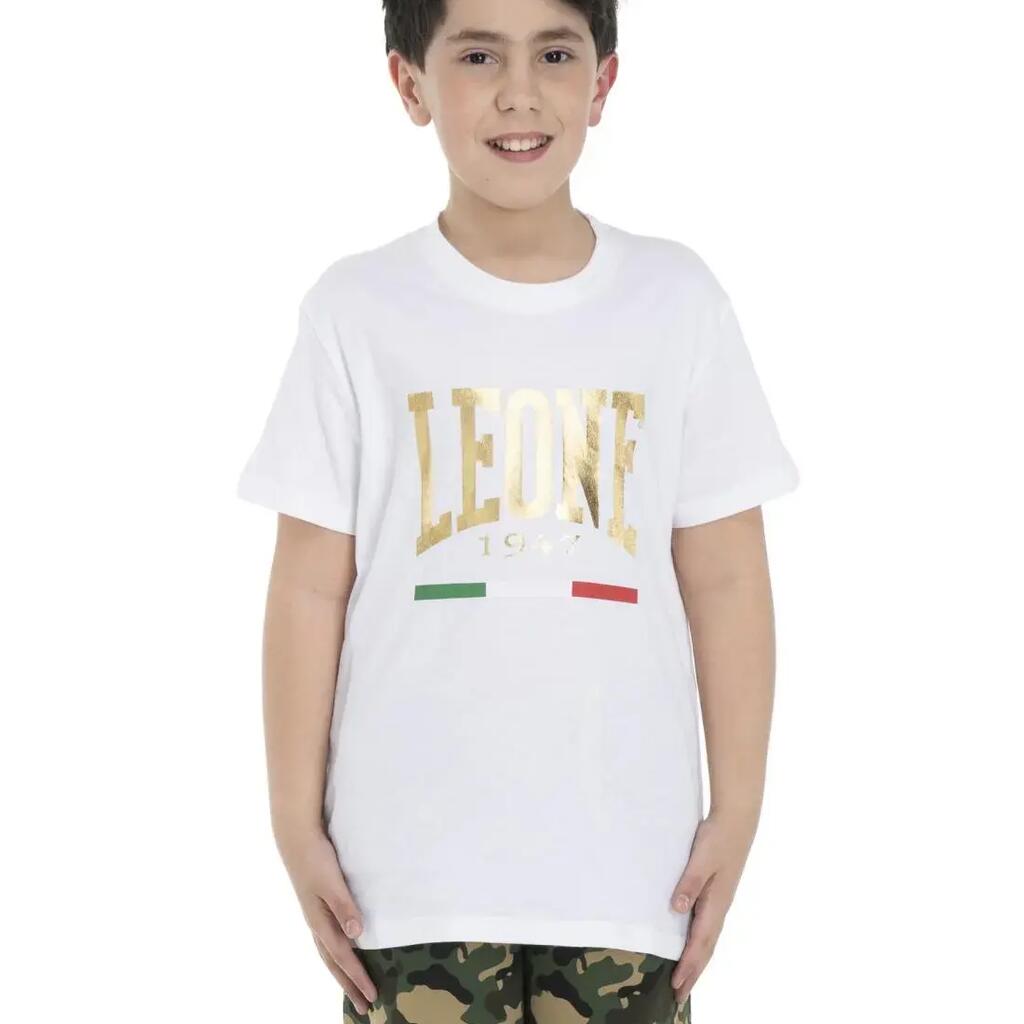 Boy t-shirt short sleeves Italian Gold