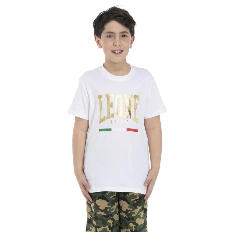 Camiseta de manga corta para niño Leone Gold