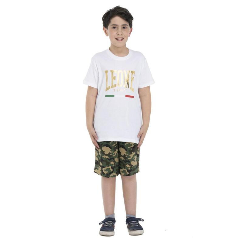 Camiseta de manga corta para niño Leone Gold