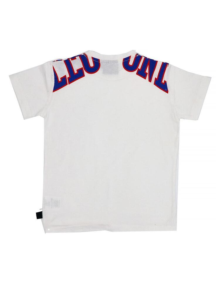 Koszulka sportowa z krótkim rękawem dziecięca duże logo