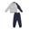 Tuta da bambino con colletto e full zip Junior Class