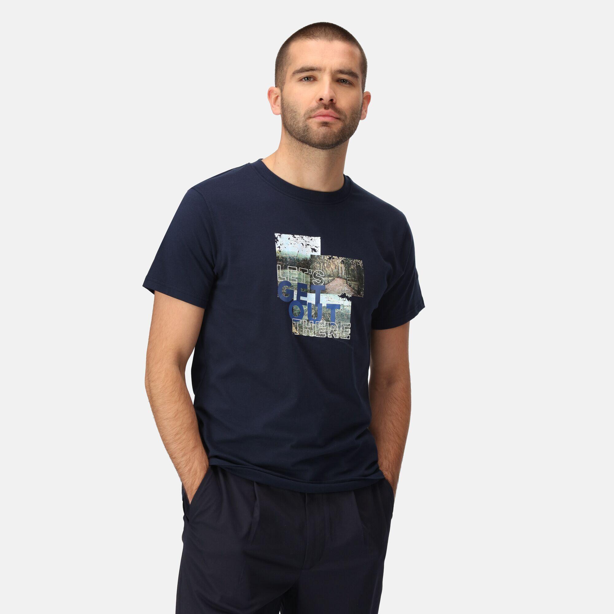 REGATTA Cline VI Men's Walking Short Sleeve T-Shirt