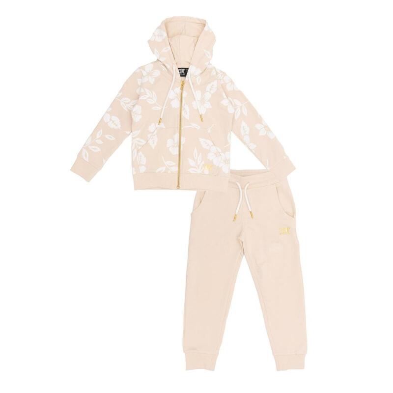 Chique Boxing jumpsuit met capuchon en ritssluiting