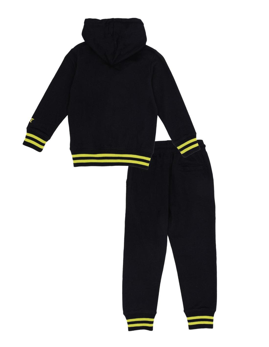 Fato de treino infantil Welcome Back com capuz e fecho de correr 2/3