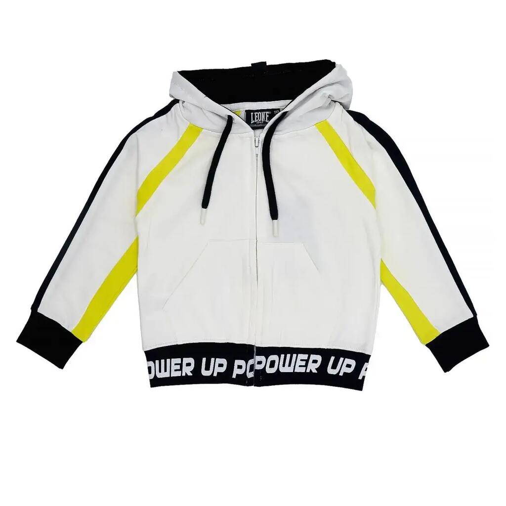 Girl hoody full zip Neon