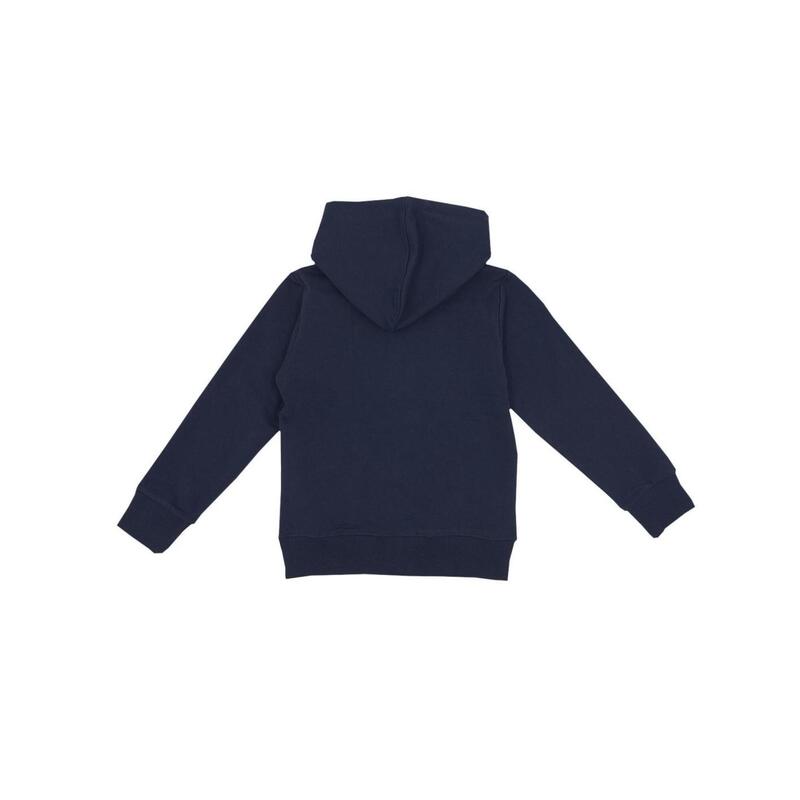 Sudadera niña con capucha y cremallera Foil