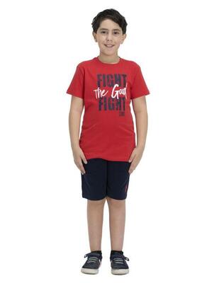 Jungen-T-Shirt + Bermuda Sporty 1947
