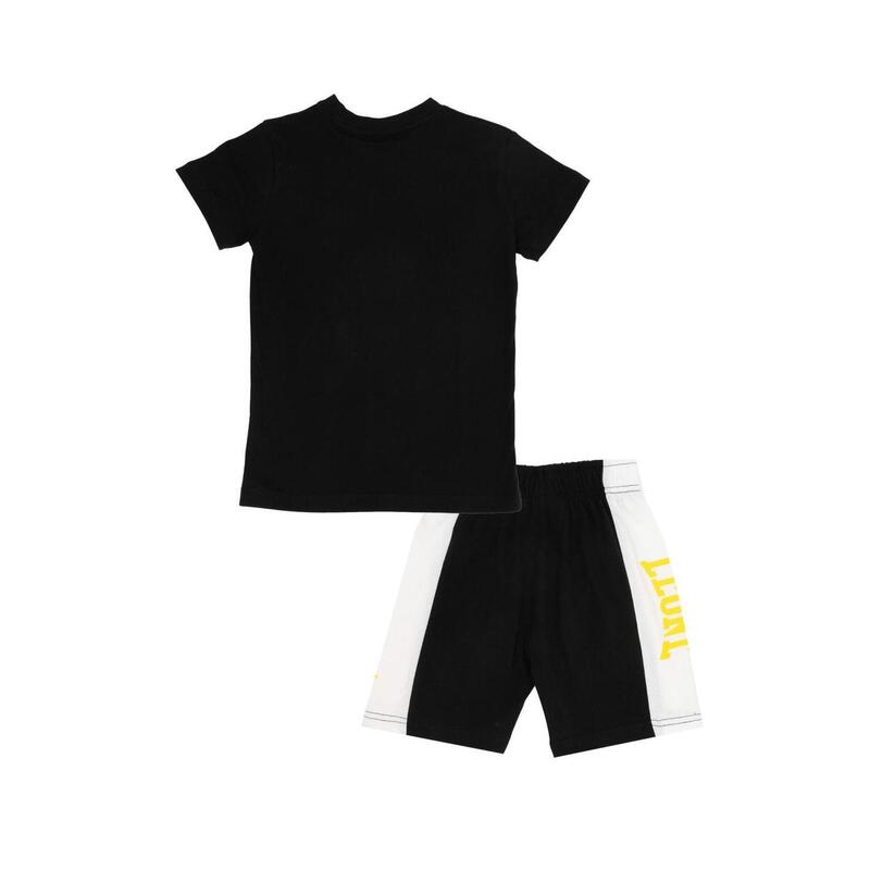 Set da bambino con t-shirt maniche corte e bermuda Fight Fluo