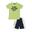 Ensemble garçon avec t-shirt manches courtes et bermuda Fight Fluo