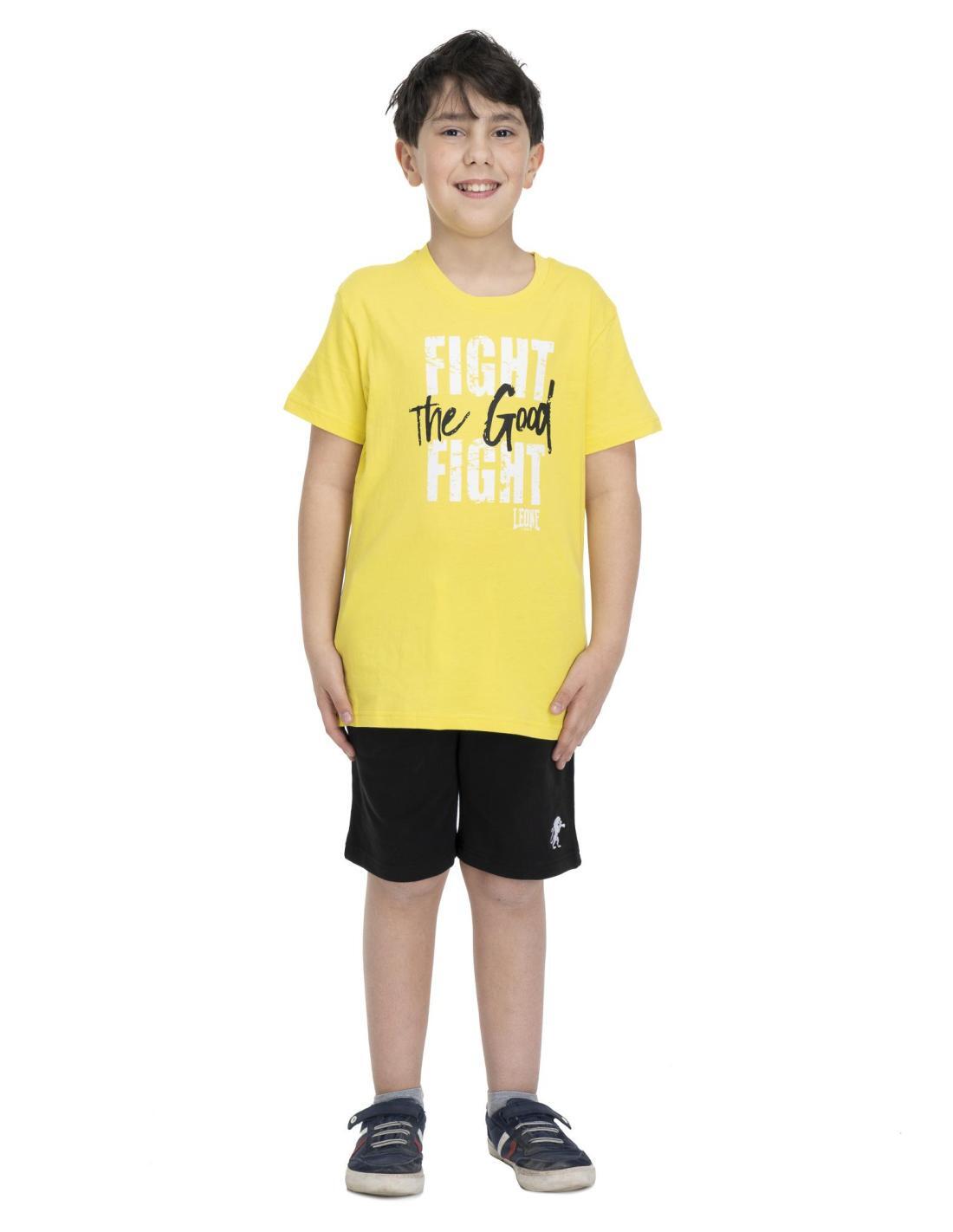 LEONE 1947 APPAREL Complete set korte broek en t-shirt voor jongen Sporty