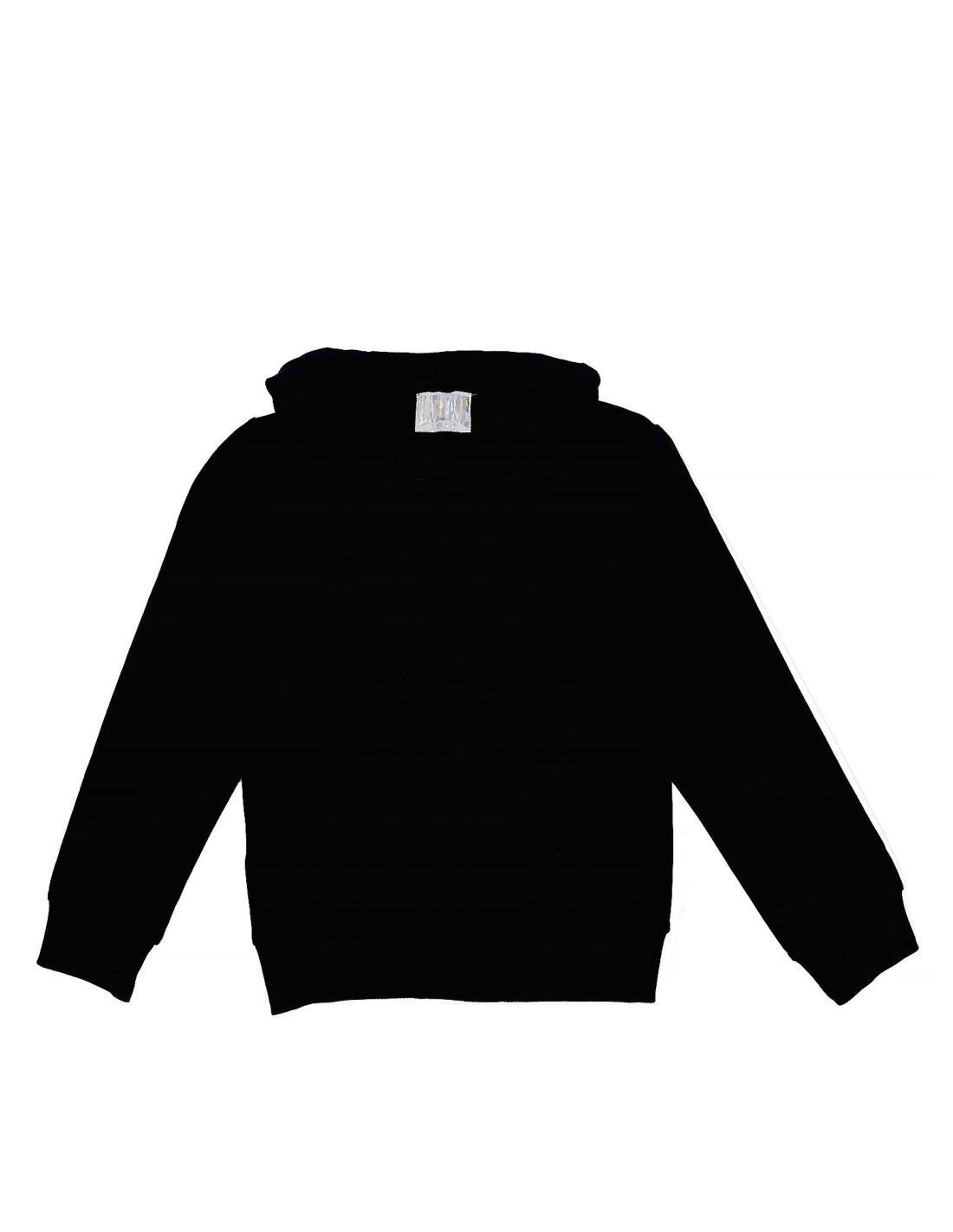 Sweat zippé à capuche fille scintillant 2/3