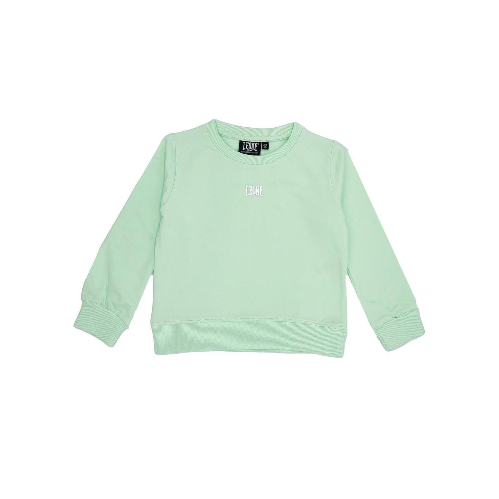 Leone 1947 Apparel - Sweat Ras Du Cou Fille Foil - Sweat-shirt - Bleu - Decathlon