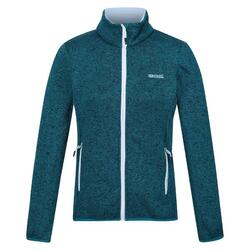 Dames Newhill Marl Full Zip Fleecejack (Gulfstream/Zee Haze)