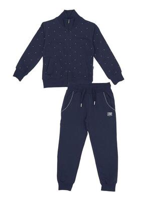 Tuta da bambina con perline bianche Dream