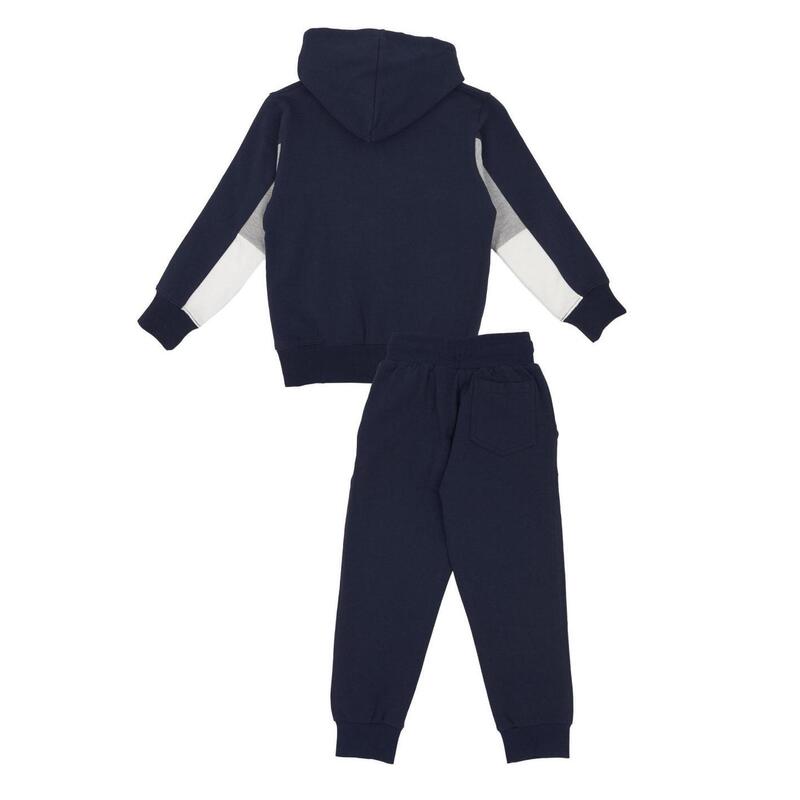 Tuta da bambino con cappuccio e full zip Junior Class