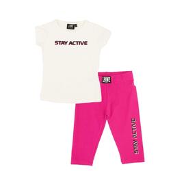 Set van legging en t-shirt voor meisje Energy