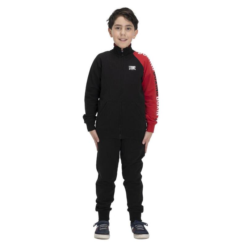 Tuta da bambino con colletto e full zip Junior Class